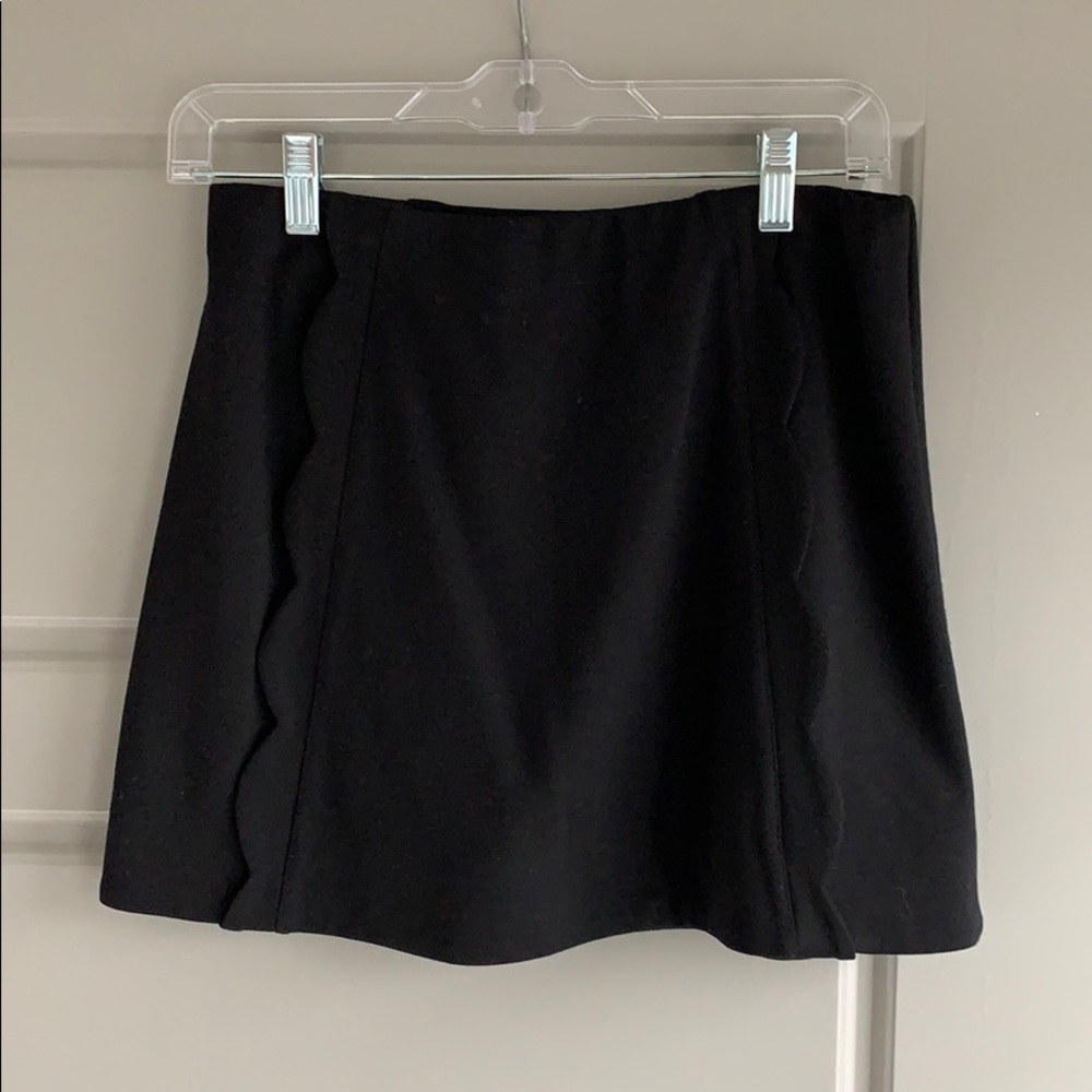 Topshop Black Mini Skirt